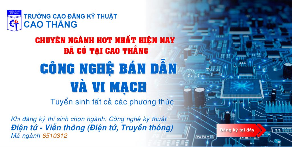 Công nghệ Kỹ thuật Điện tử – Viễn thông (Điện tử, Truyền thông): Mục tiêu đào tạo, chuẩn đầu ra, vị trí việc làm